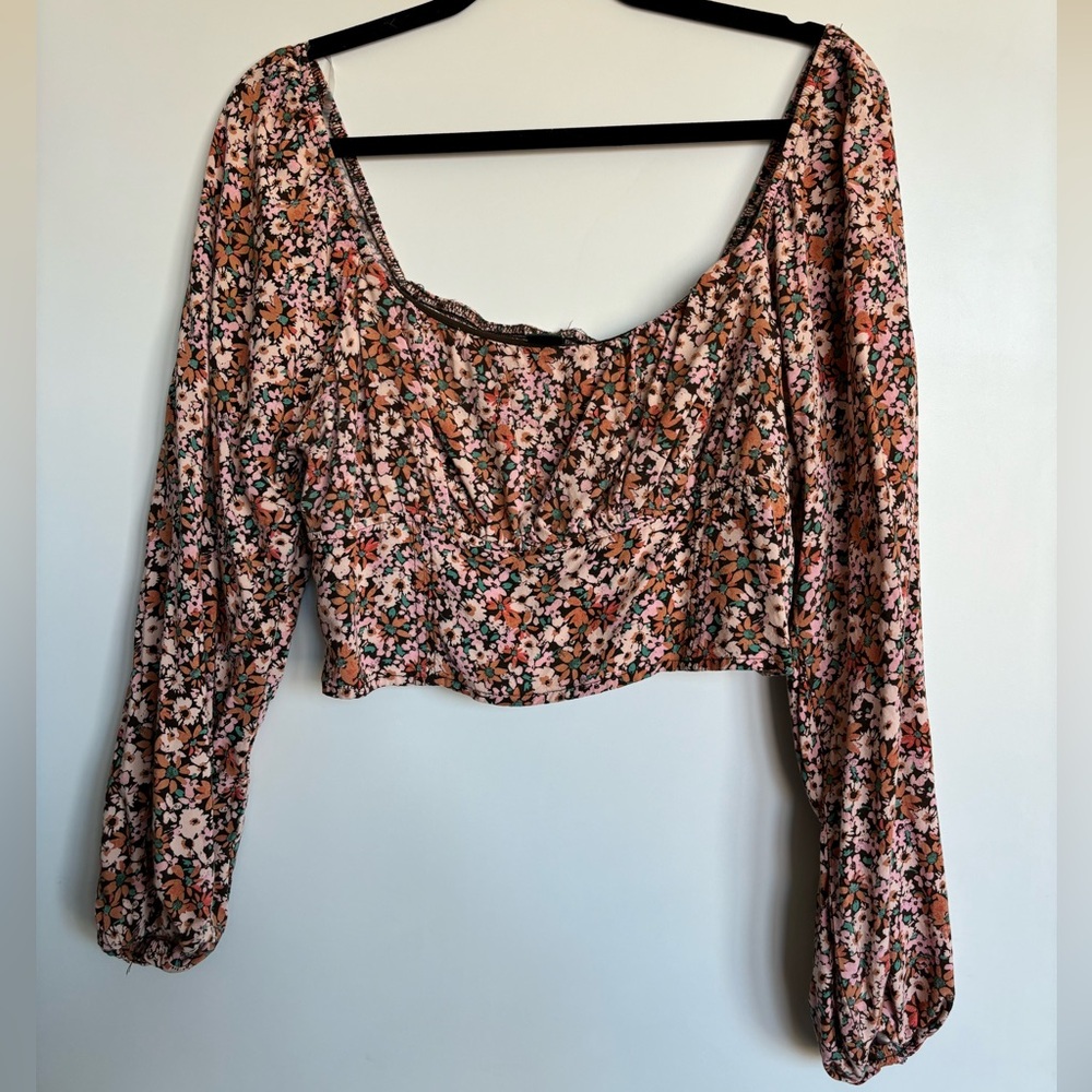 Floral Crop Top